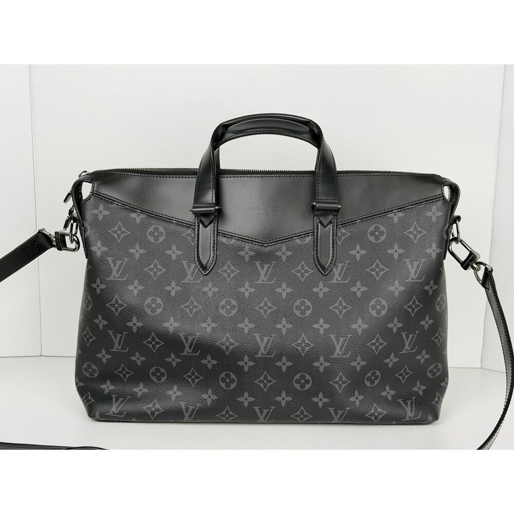 Louis Vuitton Monogram Eclipse Explorer Briefcase… - image 2